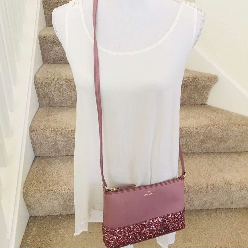 Kate spade dusty peony gretacourt Ramey crossbody - Picture 2 of 8